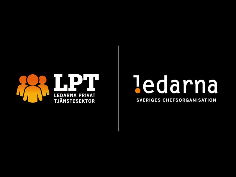 Logotype Ledarna inom privat tjänstesektor.